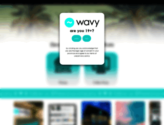 the-wavy-co.myshopify.com screenshot