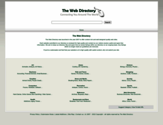 the-web-directory.co.uk screenshot