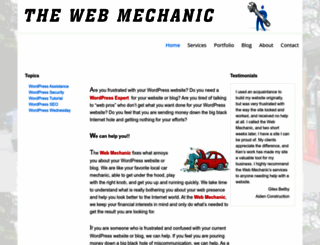 the-web-mechanic.com screenshot