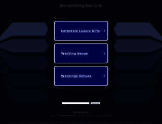 the-wedding-box.com screenshot