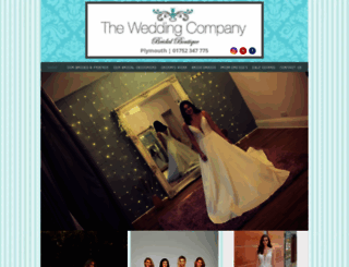 the-wedding-company.co.uk screenshot