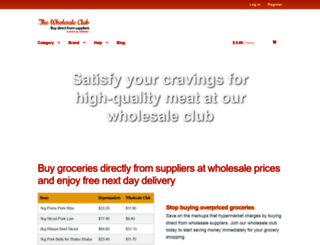 the-wholesaleclub.com screenshot
