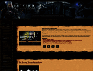 the-witcher.de screenshot