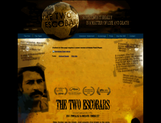 the2escobars.com screenshot