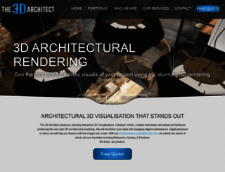 the3darchitect.com.au screenshot
