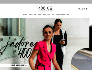 the400co.com.au screenshot