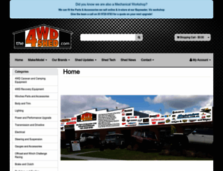 the4wdshed.com screenshot