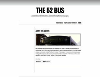 the52bus.wordpress.com screenshot