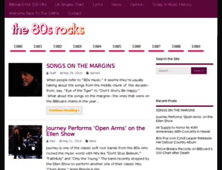 the80srocks.com screenshot