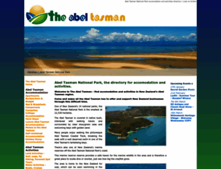 theabeltasman.co.nz screenshot