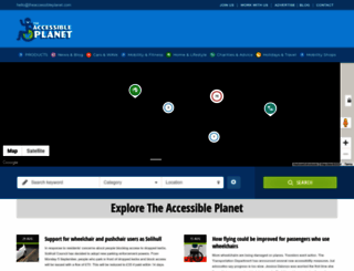 theaccessibleplanet.com screenshot