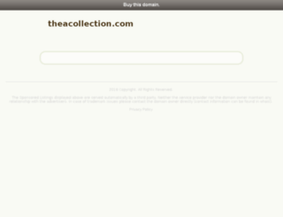 theacollection.com screenshot