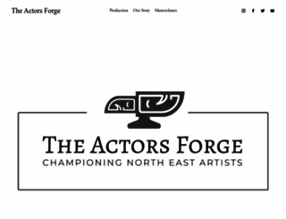 theactorsforge.com screenshot