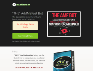 theaddmefastbot.com screenshot