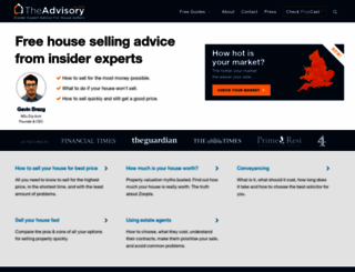 theadvisory.co.uk screenshot