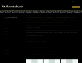 theafricancollection.com.au screenshot