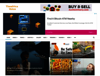 theafricavoice.com screenshot