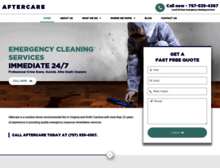 theaftercare.com screenshot