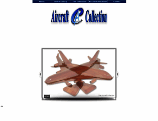 theaircraftcollection.com screenshot