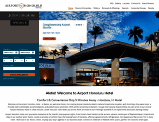 theairporthonoluluhotel.com screenshot