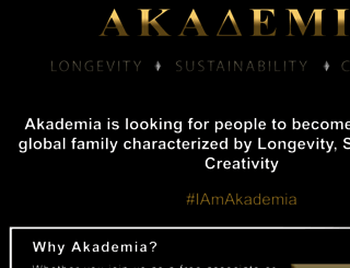 theakademia.com screenshot