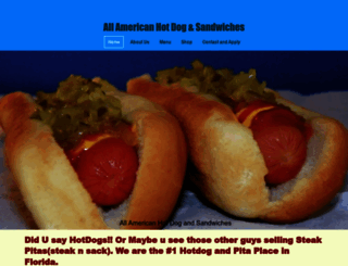 theallamericanhotdog.com screenshot