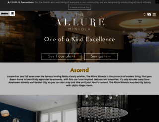 thealluremineola.com screenshot