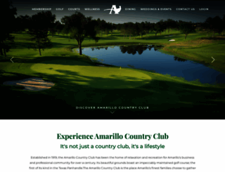theamarillocountryclub.com screenshot