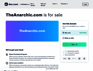 theanarchic.com screenshot