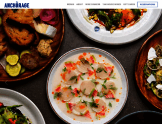 theanchoragerestaurant.com screenshot