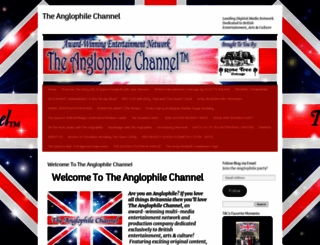 theanglophilechannel.com screenshot