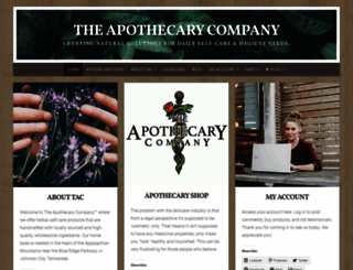 theapothecary.company screenshot