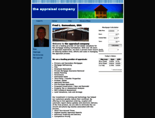 theappraisalcompany.com screenshot