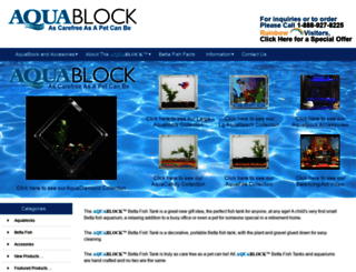 theaquablock.com screenshot
