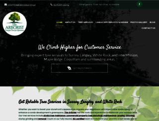 thearboristsurrey.ca screenshot