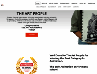 theartpeople.com.sg screenshot
