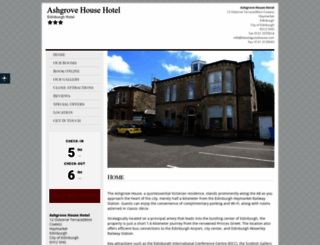 theashgrovehouse.com screenshot