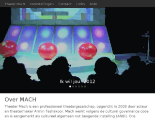 theater-mach.nl screenshot