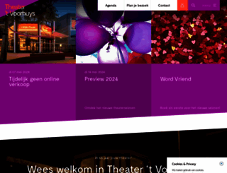 theater-voorhuys.nl screenshot