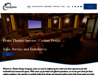 theaterdesigncompany.com screenshot