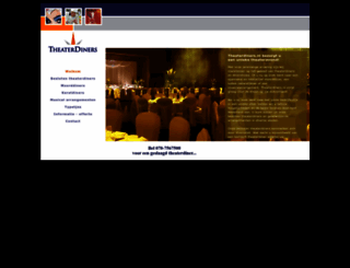 theaterdiners.nl screenshot