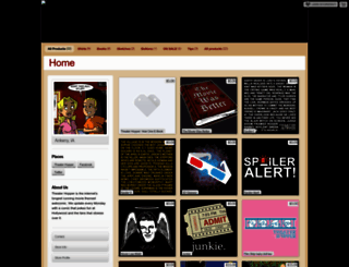 theaterhopper.storenvy.com screenshot