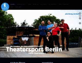theatersport-berlin.de screenshot