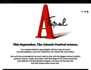 theatlanticfestival.com screenshot