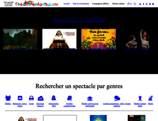 theatre-enfants.com screenshot