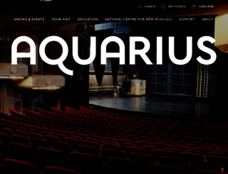 theatreaquarius.org screenshot