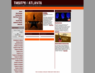 theatreatlanta.com screenshot