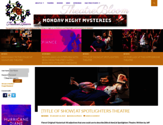 theatrebloom.com screenshot