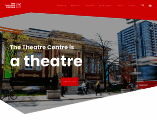 theatrecentre.org screenshot