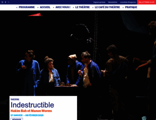 theatredelacite.com screenshot